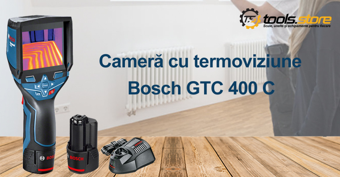 Noua camera cu termoviziune Bosch GTC 400 C