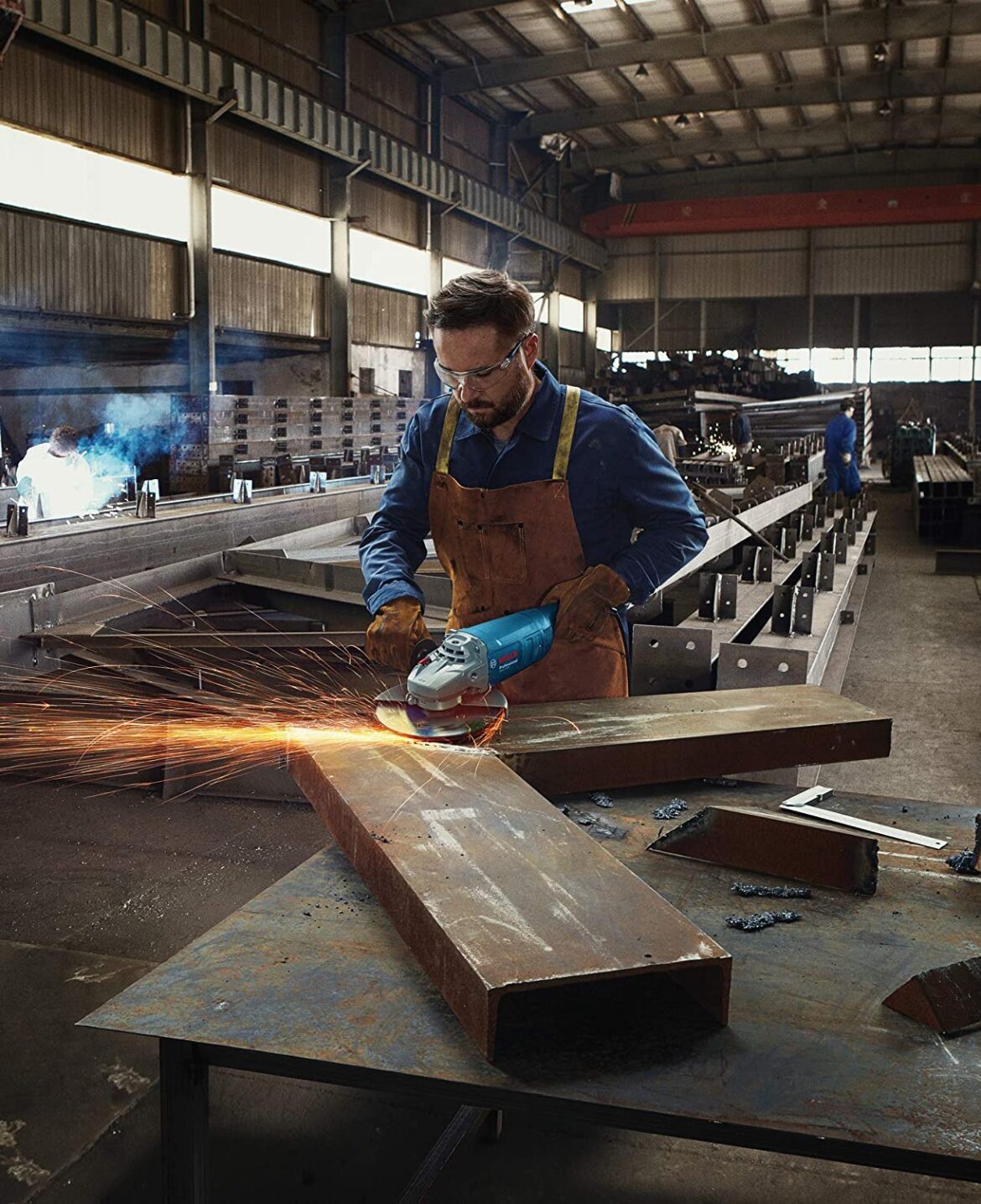 Polizor unghiular profesional Bosch GWS 2200 -Metal si lucrari de constructii