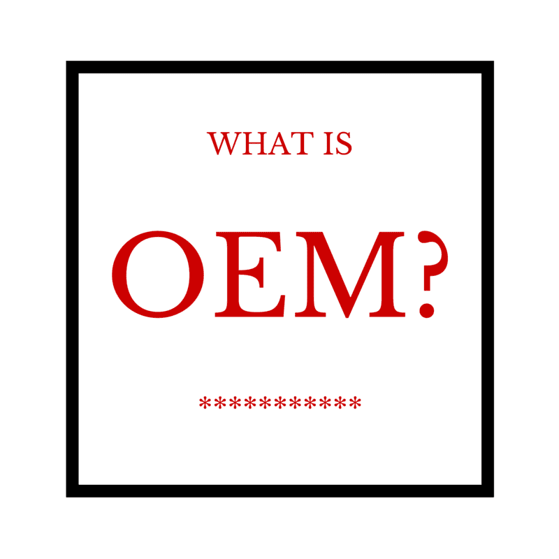 Piesele OE si OEM – Original Equipment Manufacturer